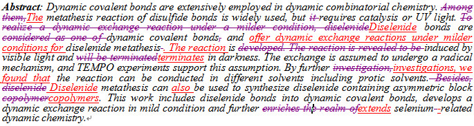 學術論文英文編修Angewandte Chemie International Edition發表案例