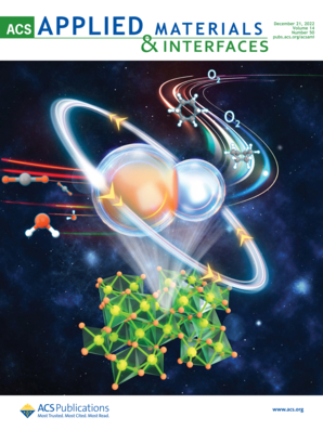 LetPub 期刊封面实例  , ACS Applied Materials & Interfaces Cover 2