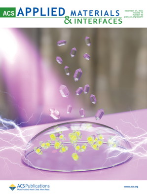 LetPub 期刊封面实例  , ACS Applied Materials & Interfaces Cover 3