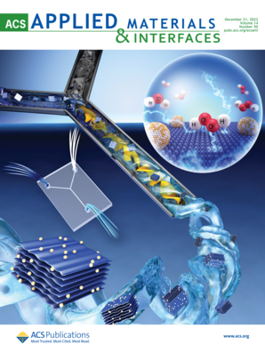 LetPub 期刊封面实例  , ACS Applied Materials & Interfaces Cover 4