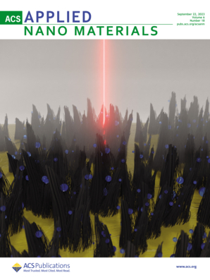 LetPub 期刊封面实例  , ACS Applied Nano Materials Cover 1