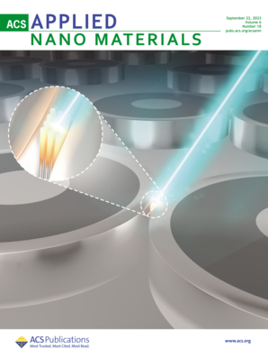 LetPub 期刊封面实例  , ACS Applied Nano Materials Cover 4