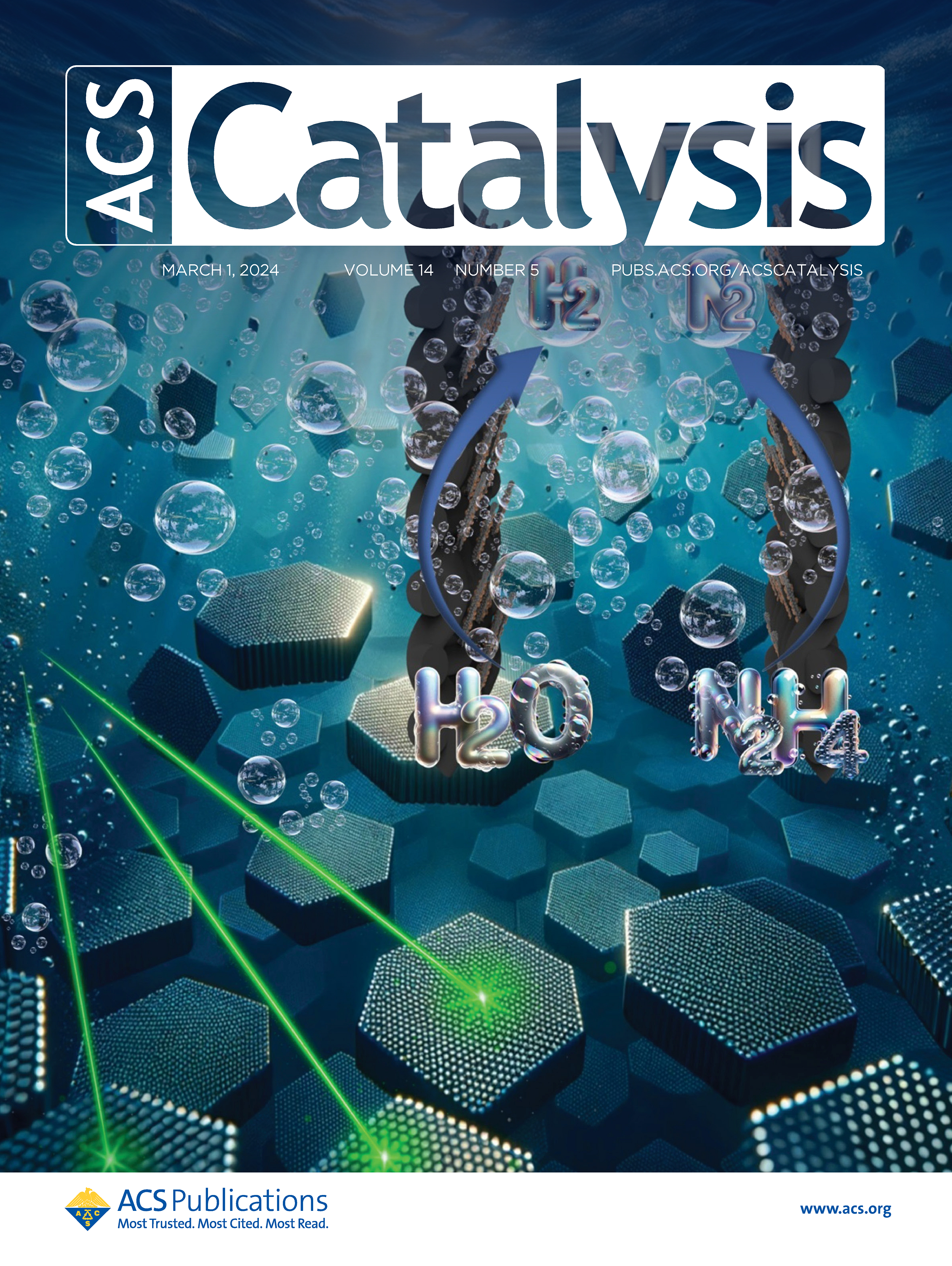LetPub 期刊封面实例  , ACS Catalysis