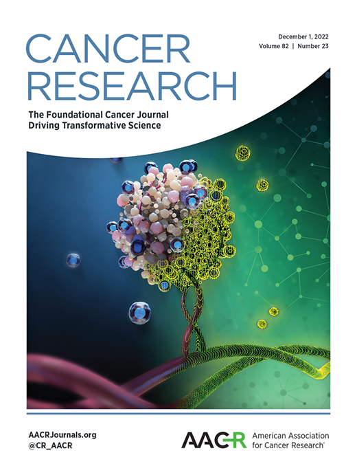 LetPub 期刊封面实例  , CANCER RESEARCH