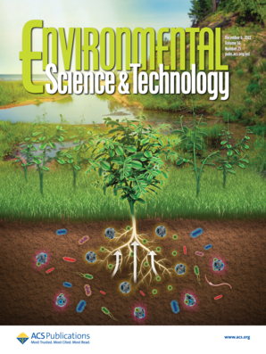 LetPub 期刊封面实例  , ENVIRONMENTAL SCIENCE & TECHNOLOGY Cover 1