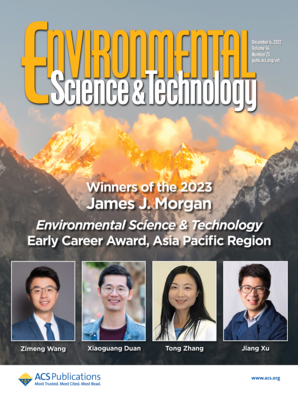 LetPub 期刊封面实例  , ENVIRONMENTAL SCIENCE & TECHNOLOGY Cover 2