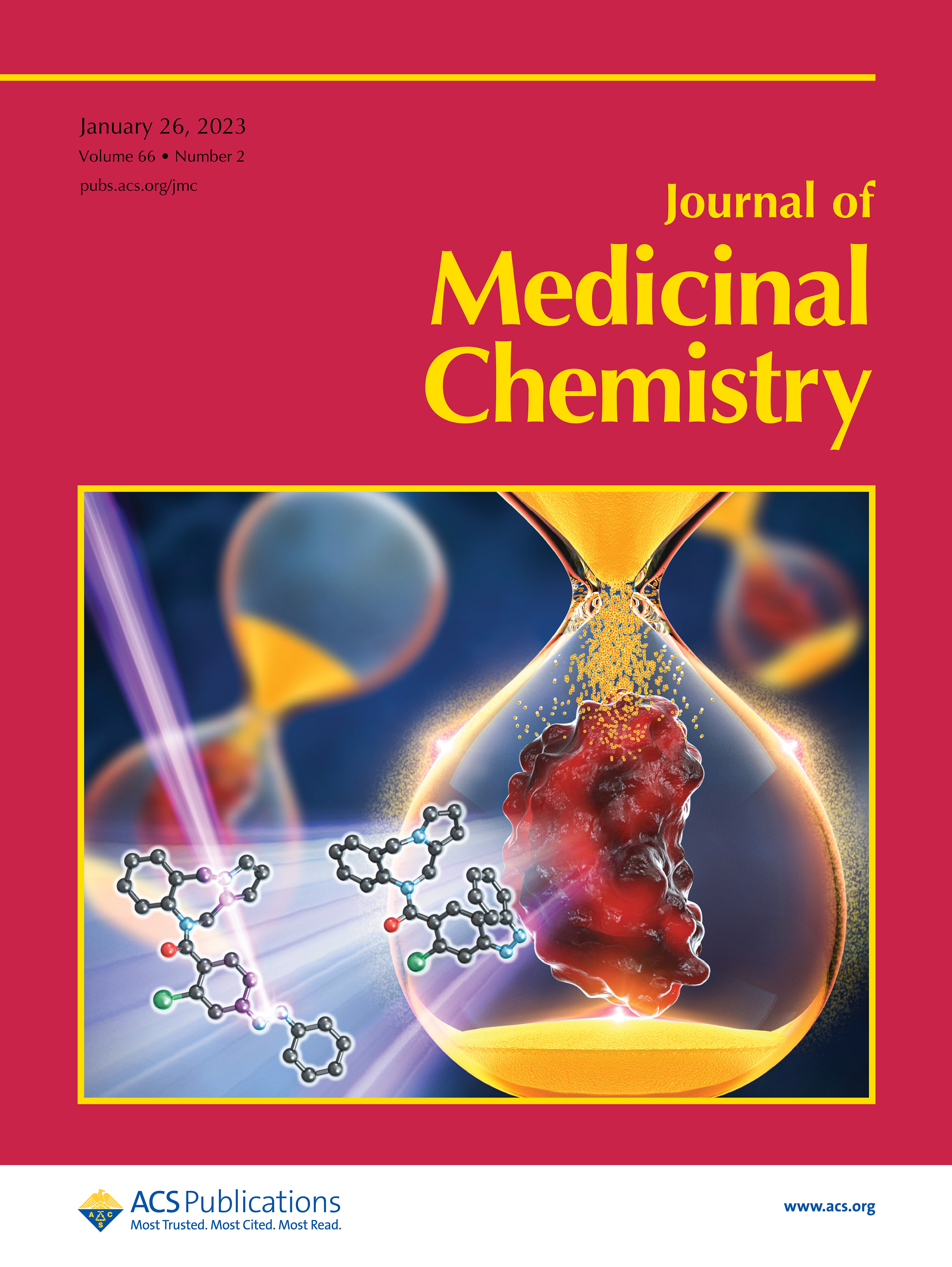 LetPub 期刊封面实例  , JOURNAL OF MEDICINAL CHEMISTRY Cover 1