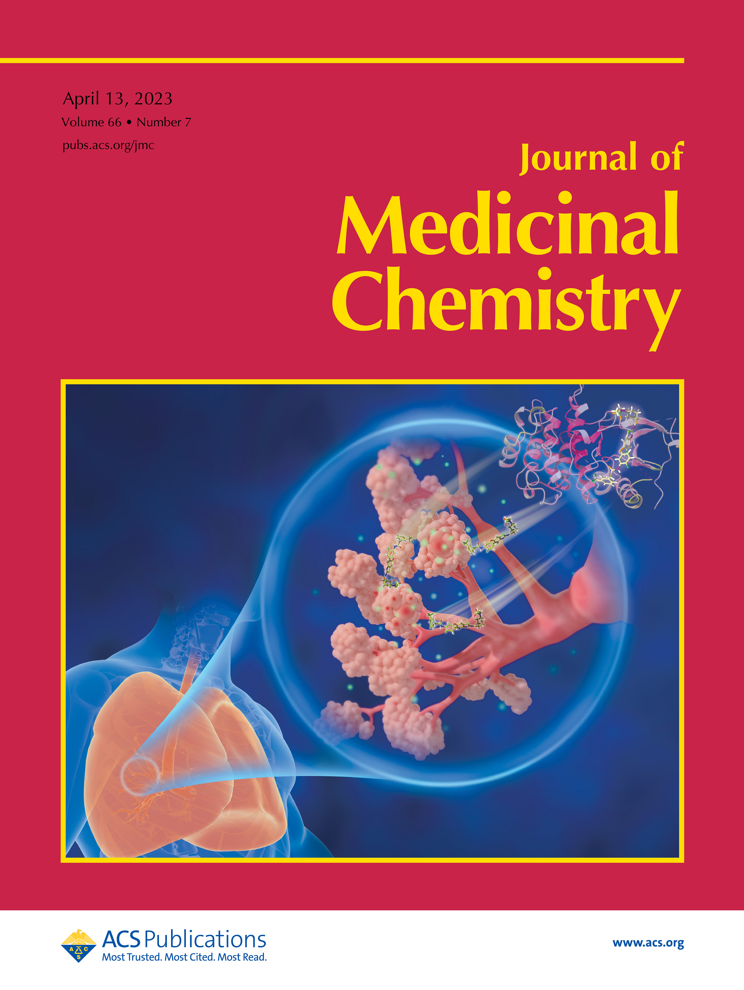 LetPub 期刊封面实例  , JOURNAL OF MEDICINAL CHEMISTRY Cover 6