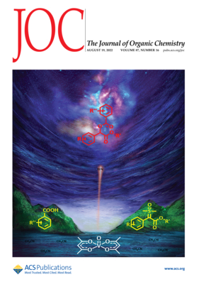 LetPub 期刊封面实例  , JOURNAL OF ORGANIC CHEMISTRY Cover 1