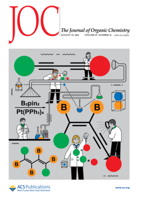 LetPub 期刊封面实例  , JOURNAL OF ORGANIC CHEMISTRY Cover 2