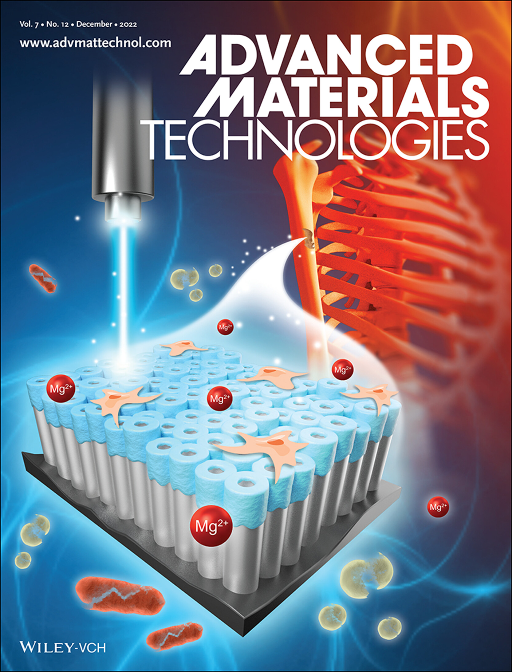 LetPub 期刊封面实例  , Advanced Materials Technologies Cover